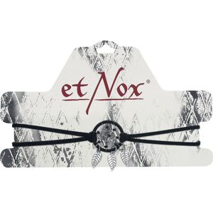 etNox Traumfänger Náhrdelník cerná/stríbrná