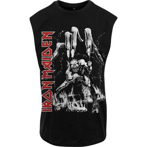 Iron Maiden Eddie Big Hand Tank top černá