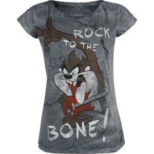 Looney Tunes Taz - Rock To The Bone! Dámské tričko šedá