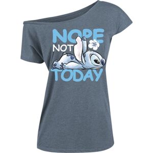 Lilo & Stitch Not Today! Dámské tričko modrá