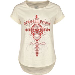 Red Hot Chili Peppers LA Skull Dámské tričko béžová