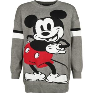 Mickey & Minnie Mouse Mickey Mouse Stance Pletený svetr šedá