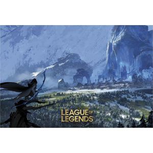 League Of Legends Freljord plakát vícebarevný