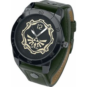 The Legend Of Zelda Tri-Force Logo Náramkové hodinky olivová