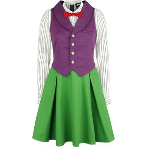The Joker Cosplay šaty šeríková/zelená