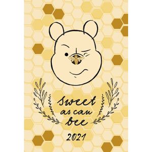 Winnie The Pooh 2021 A5 Kalenderbuch - Classic diár vícebarevný