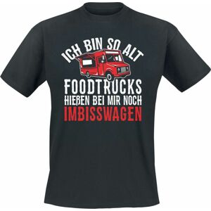 Food Funshirt - Food - Imbisswagen Tričko černá