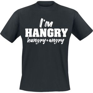 Food Hangry Tričko černá