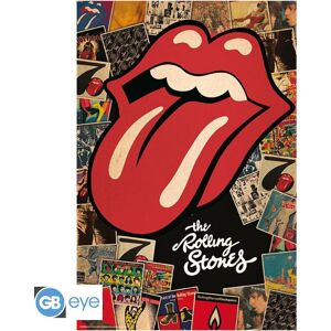 The Rolling Stones Collage plakát vícebarevný