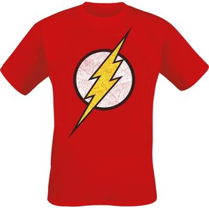 The Flash Lightning Bolt Tričko červená