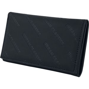 Urban Classics Imitation Leather Allover Logo Wallet Peněženka černá