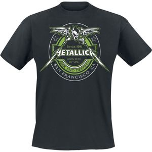 Metallica 100% Fuel - Seek And Destroy Tričko černá