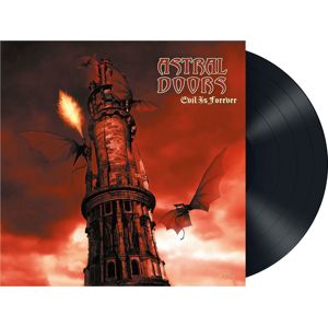 Astral Doors Evil is forever LP červená