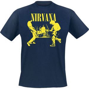 Nirvana Stage Tričko tmavě modrá
