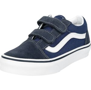 Vans UY Old Skool V Navy/True White Dětské boty modrá