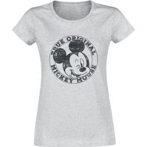 Mickey & Minnie Mouse True Original Dámské tričko šedý vres