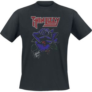 Thin Lizzy Black Rose Tričko černá