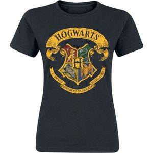 Harry Potter Hogwart's Crest Dámské tričko černá