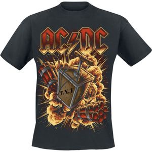 AC/DC TNT Explosion Tričko černá