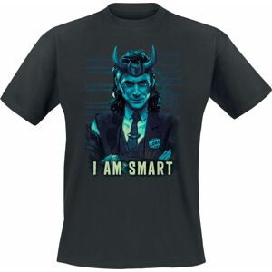 Loki I Am Smart Tričko černá