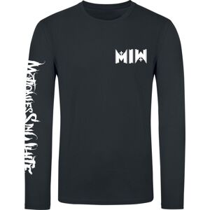 Motionless In White Logo Tričko s dlouhým rukávem černá
