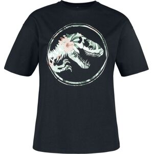 Jurassic Park Flower Logo Dámské tričko černá