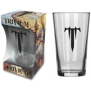Trivium In The Court Of The Dragon pivní sklenice transparentní