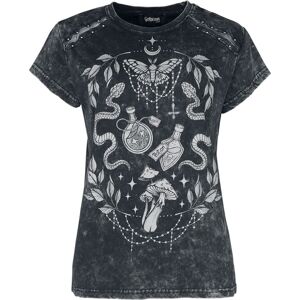 Gothicana by EMP T-Shirt mit Alchemy Print Dámské tričko černá