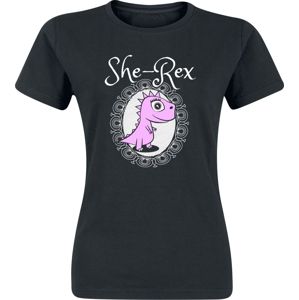 She-Rex Dámské tričko černá